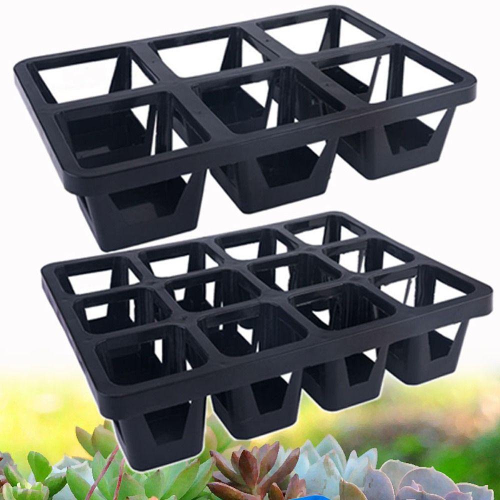Black Seeding Boxes Dish 6/12 Hole Potted Bracket Tool Flower Pots Storage Tray 6 holes
Black Seeding Boxes Dish 6/12 Hole Potted Bracket Tool Flower Pots Storage Tray 6 holes