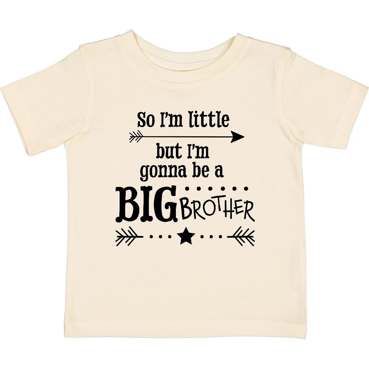 Inktastic So I m Little, But I m Gonna To Be A Big Brother Baby kids boys T-Shirt Siblings 150
Inktastic So I m Little, But I m Gonna To Be A Big Brother Baby kids boys T-Shirt Siblings 150