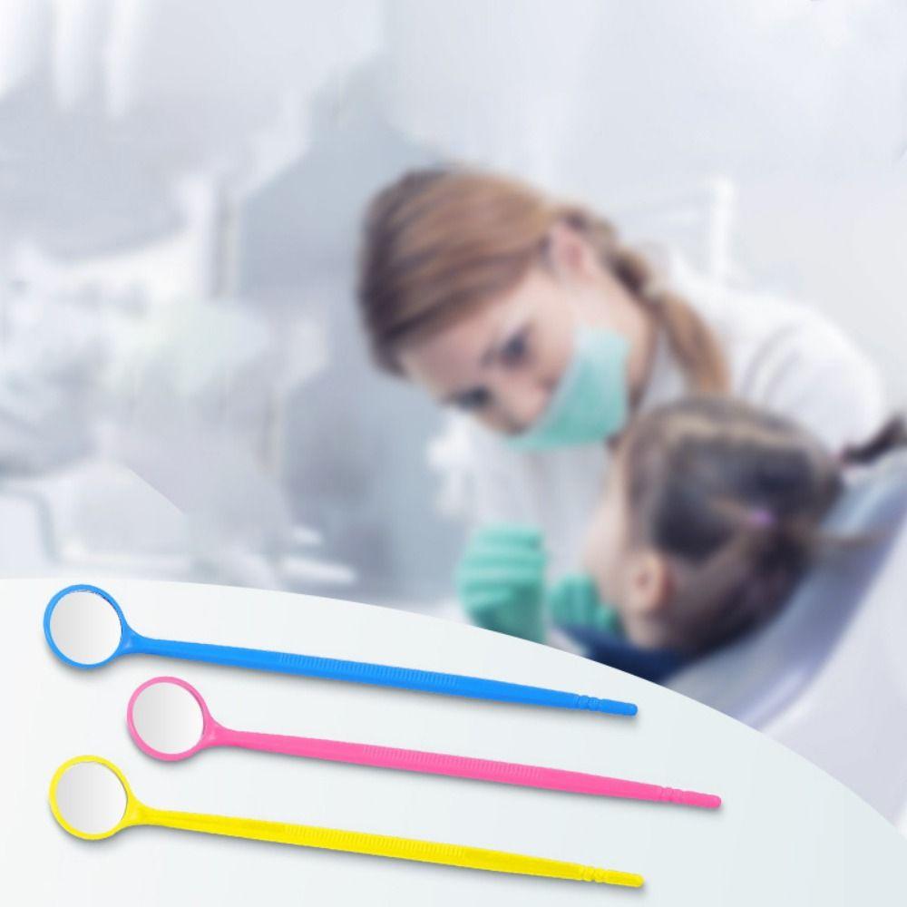 Anti-fog Disposable Mouth Mirror Simple Inspection Mirror Plastic Dental Tooth Mirror Mouth жовтий
Anti-fog Disposable Mouth Mirror Simple Inspection Mirror Plastic Dental Tooth Mirror Mouth жовтий