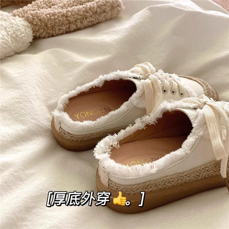 New lazy vacation half-drag canvas shoes women s summer outer wear bag head lazy cool slippers 40 леопард друку кольору
New lazy vacation half-drag canvas shoes women s summer outer wear bag head lazy cool slippers 40 леопард друку кольору