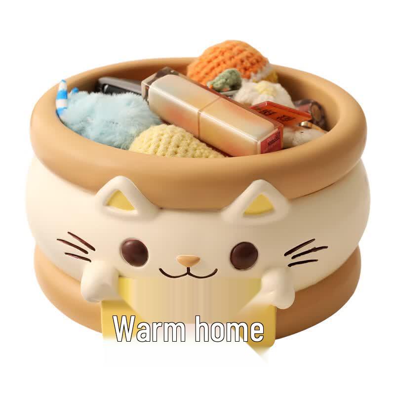 Cozy Cat Resin Storage Ornament
Cozy Cat Resin Storage Ornament