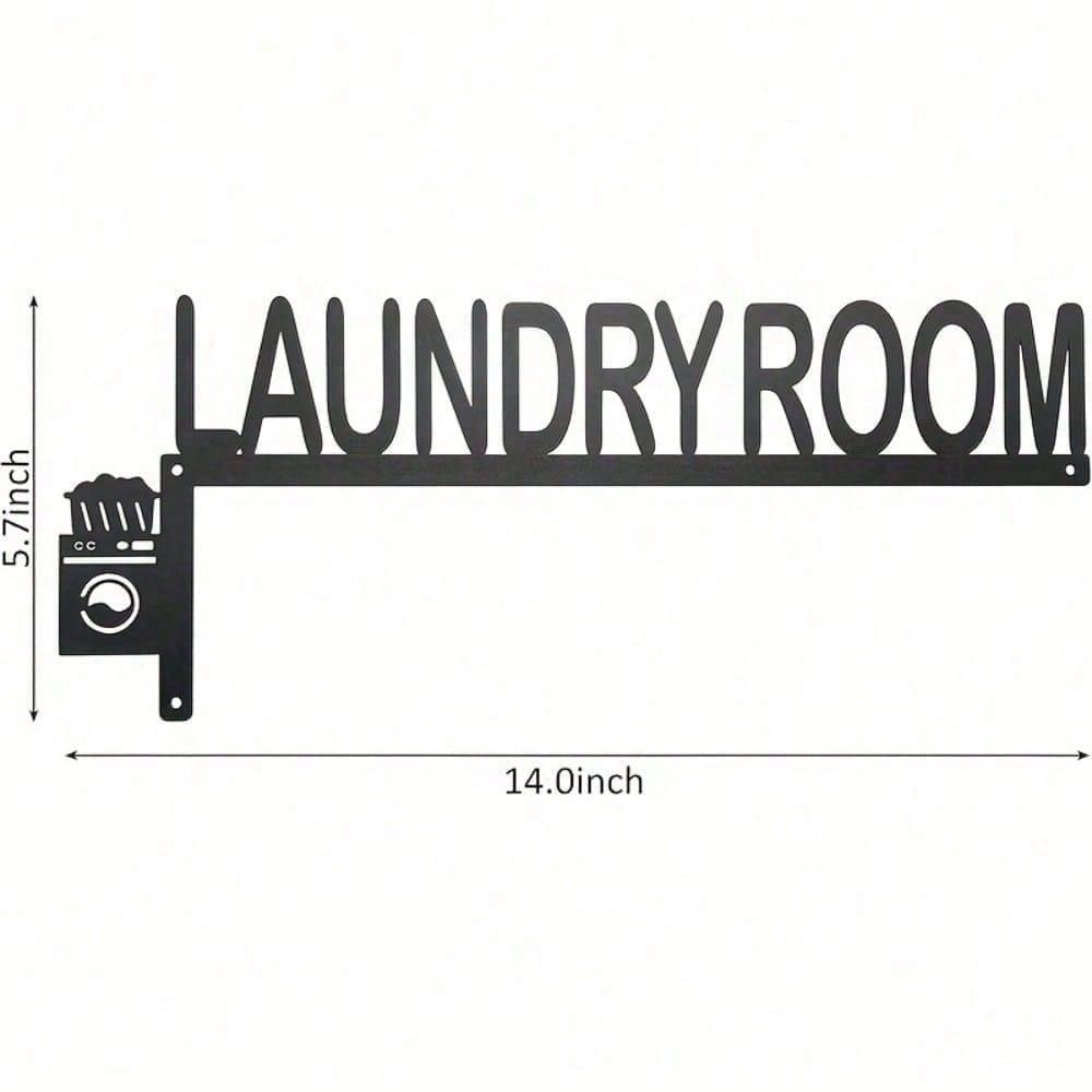 Modern Minimalist Iron Laundry Room Sign Metal Wall Art Decor Gift різнокольоровий
Modern Minimalist Iron Laundry Room Sign Metal Wall Art Decor Gift різнокольоровий
