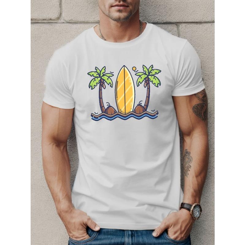 European sizes Surf Men s Short Sleeve T-shirt Summer T-shirt Top 4XL білий
European sizes Surf Men s Short Sleeve T-shirt Summer T-shirt Top 4XL білий