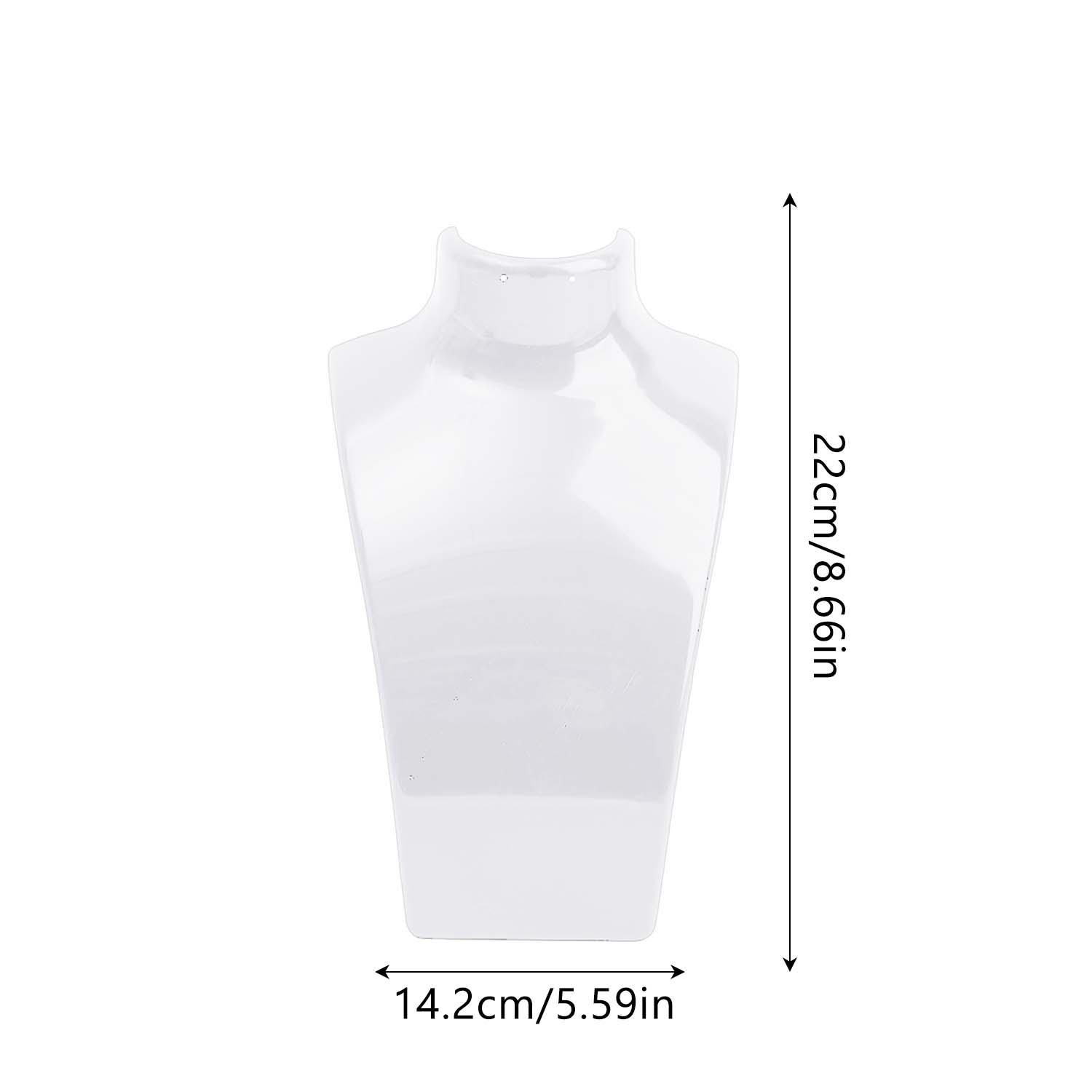 Fashion Black White Simple Acrylic Portrait Model Jewelry Display Stand Necklace Earring Holder Shelf for Decorative Exhibition
Fashion Black White Simple Acrylic Portrait Model Jewelry Display Stand Necklace Earring Holder Shelf for Decorative Exhibition