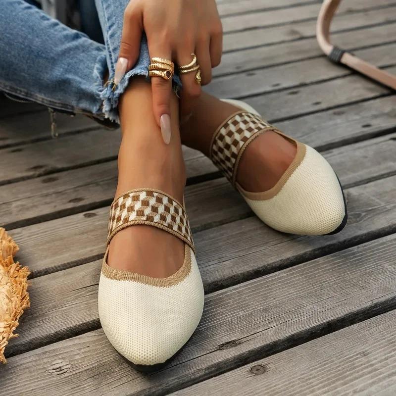 Women s Ballet Flats Casual Shoes Low Heel Barefoot Elegant Woman Sneakers Socofy Comfortable Pointed Toe on 36 бежевый
Women s Ballet Flats Casual Shoes Low Heel Barefoot Elegant Woman Sneakers Socofy Comfortable Pointed Toe on 36 бежевый