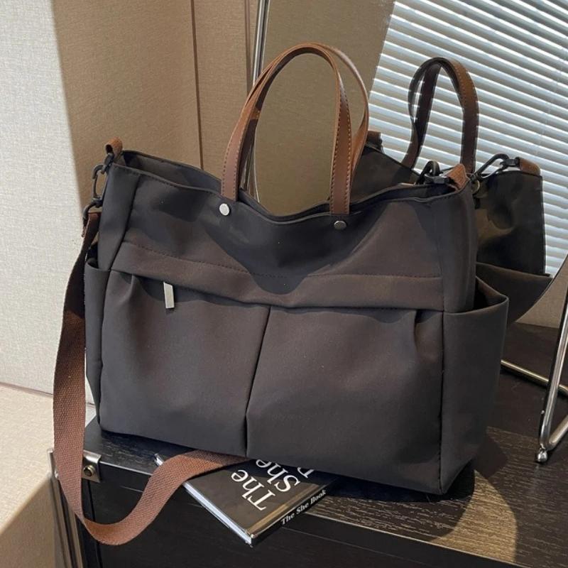 Designer Women s Tote Bag Spacious Nylon Handbag Multiple Pocket Large Capacity Commuting Shoulder Bag Lightweight Shopping
Designer Women s Tote Bag Spacious Nylon Handbag Multiple Pocket Large Capacity Commuting Shoulder Bag Lightweight Shopping