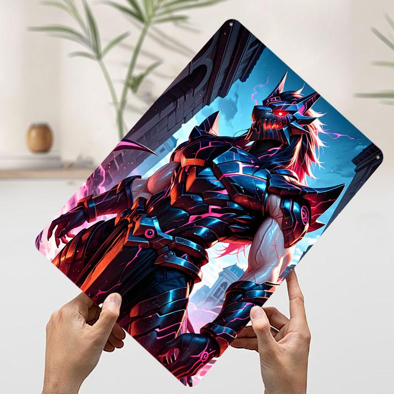 Cyberpunk Wolf Warrior in Cityscape Printed Poster Customized Wall Art Retro Vintage Metal Tin Signs for Gamer Room Decoration 7.9x11.8In(20x30cm)
Cyberpunk Wolf Warrior in Cityscape Printed Poster Customized Wall Art Retro Vintage Metal Tin Signs for Gamer Room Decoration 7.9x11.8In(20x30cm)