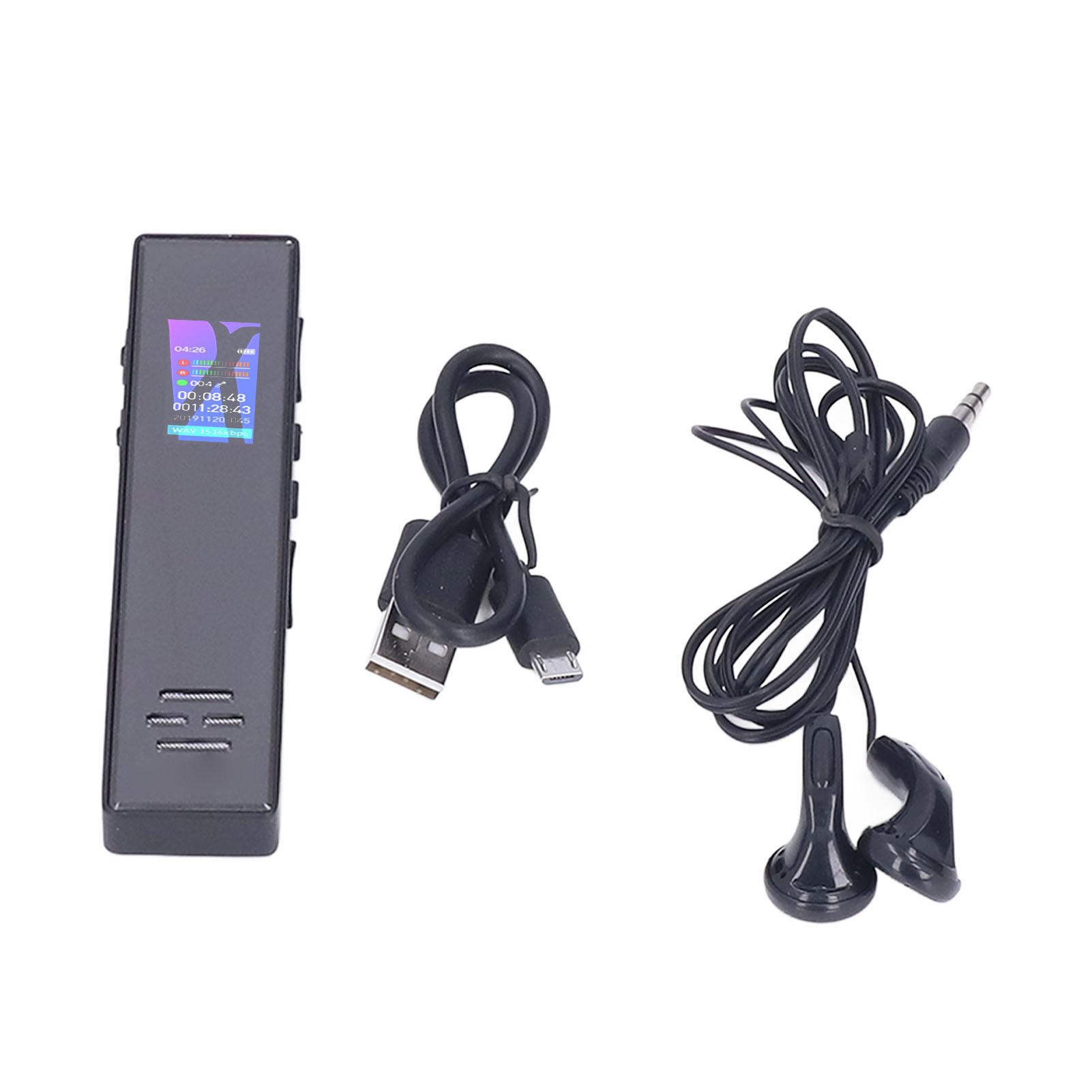 16GB Digital Voice Recorder High Definition Color Screen Voice Recorder Pen Portable Recording
16GB Digital Voice Recorder High Definition Color Screen Voice Recorder Pen Portable Recording