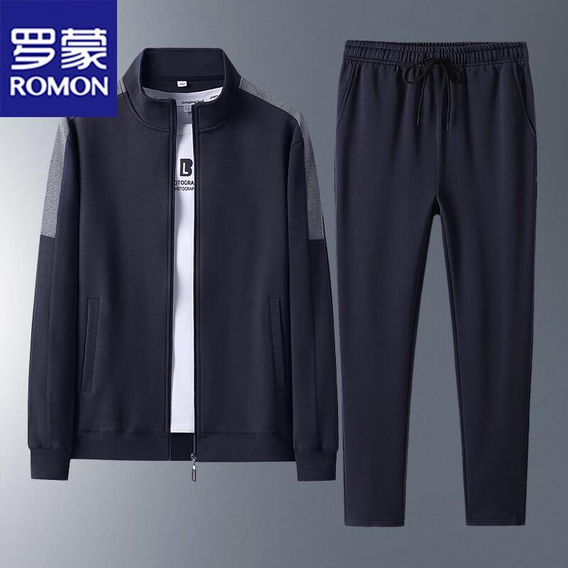 Romon Men s Stand Collar Tracksuit Set 5XL
Romon Men s Stand Collar Tracksuit Set 5XL