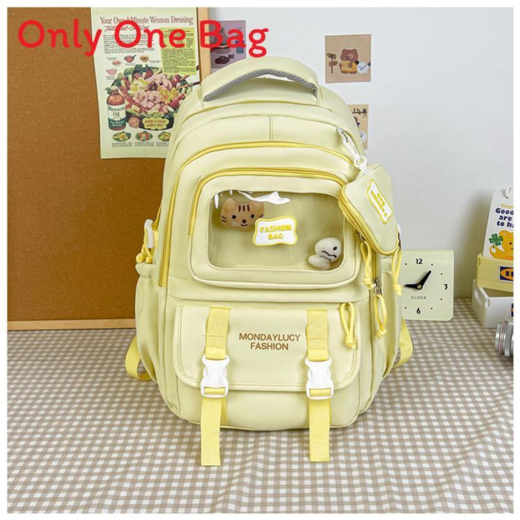 Minimalist Backpack With Fabric For School And Travel Use жовтий
Minimalist Backpack With Fabric For School And Travel Use жовтий