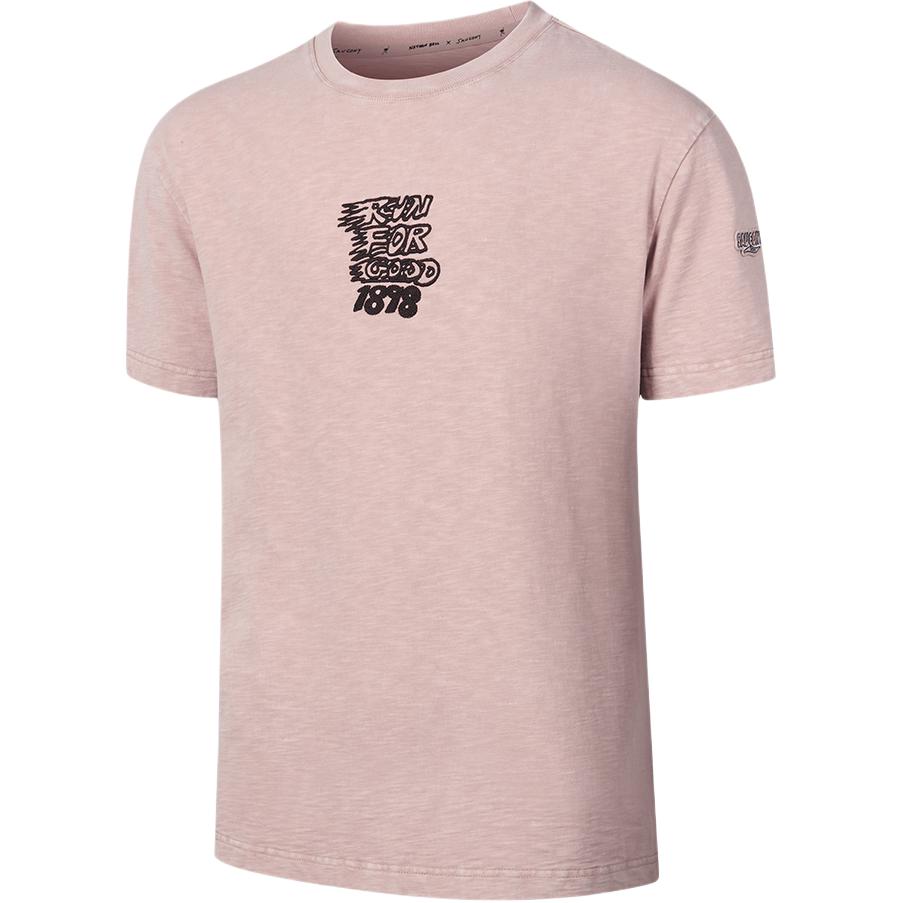 Saucony Nathan Bell Series Round Neck Fashion Soft Versatile Short Sleeve T-Shirt Unisex Tops Pink SA3259ST11C-GR209 S
Saucony Nathan Bell Series Round Neck Fashion Soft Versatile Short Sleeve T-Shirt Unisex Tops Pink SA3259ST11C-GR209 S