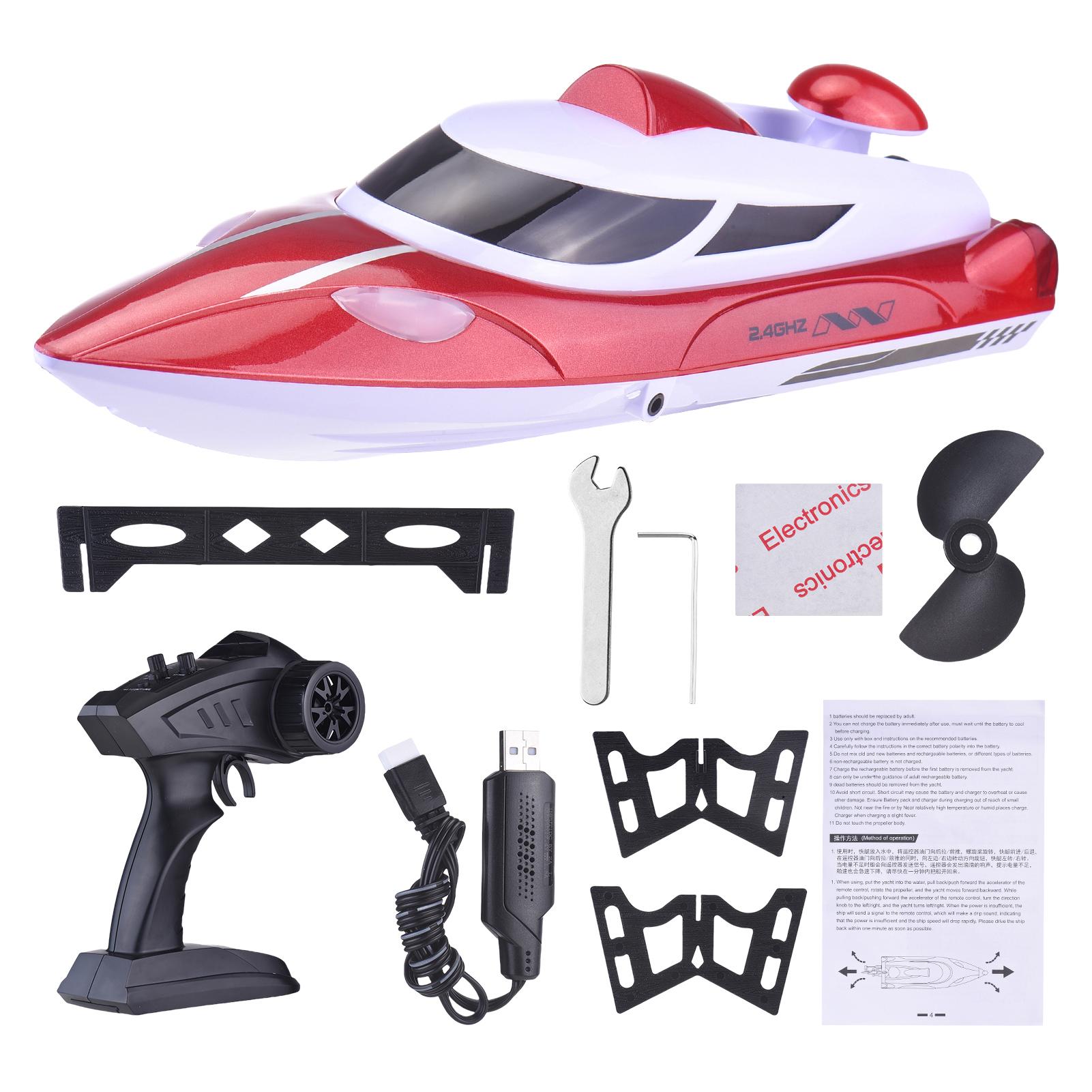 Remote Control Boat, 2.4G 35KMH High Speed Boat for Lakes and Pools, Electric Toys for Adults Kids
Remote Control Boat, 2.4G 35KMH High Speed Boat for Lakes and Pools, Electric Toys for Adults Kids