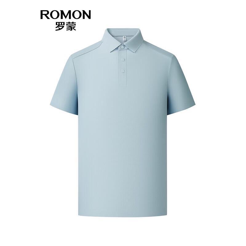 ROMON Men s Breathable Seamless Business Polo Shirt 195
ROMON Men s Breathable Seamless Business Polo Shirt 195