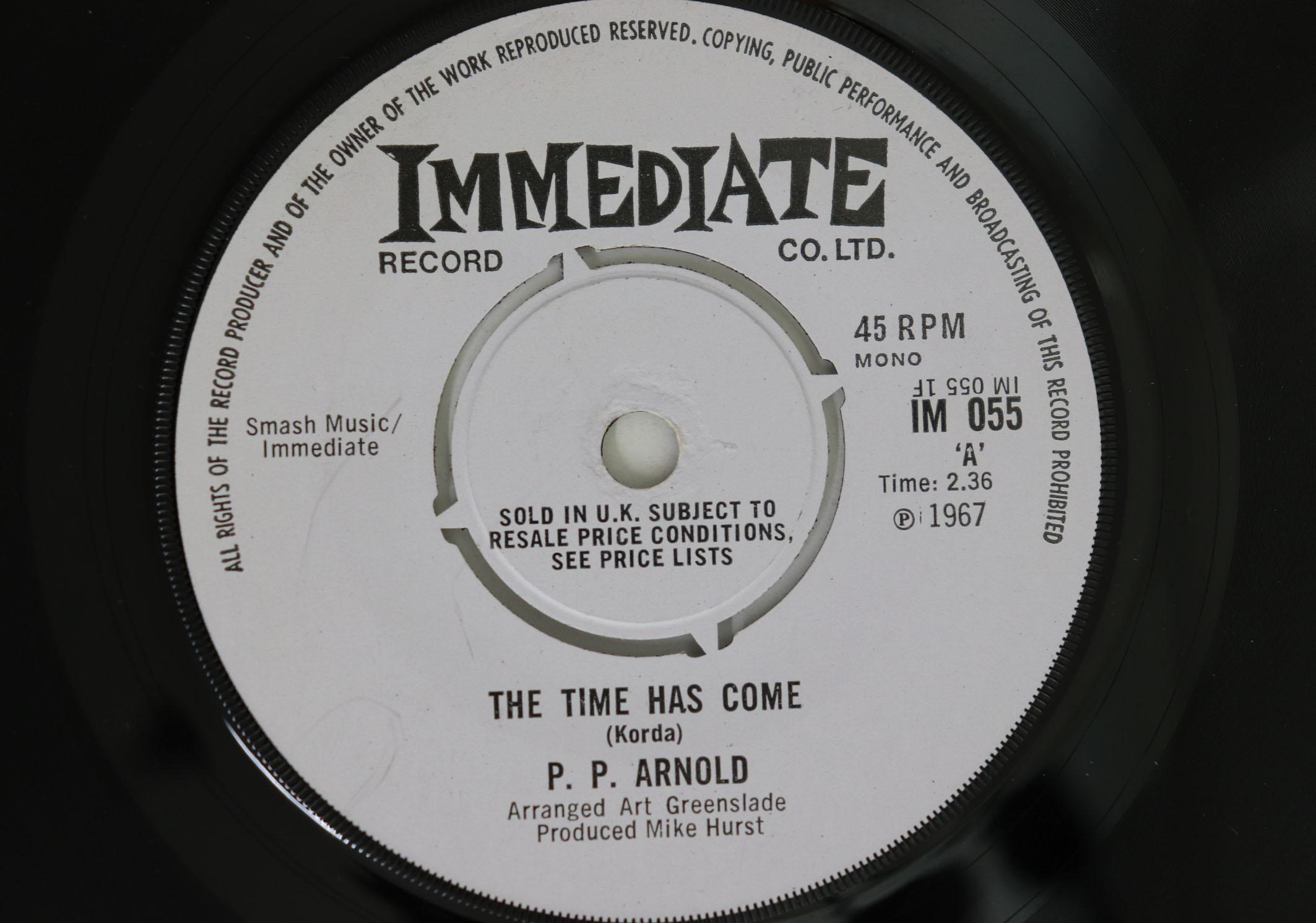 7inch Record P.P. ARNOLD Time Has Come If You See What I M IM055 IMMEDIATE 1967 UK SoulFunk Used
7inch Record P.P. ARNOLD Time Has Come If You See What I M IM055 IMMEDIATE 1967 UK SoulFunk Used