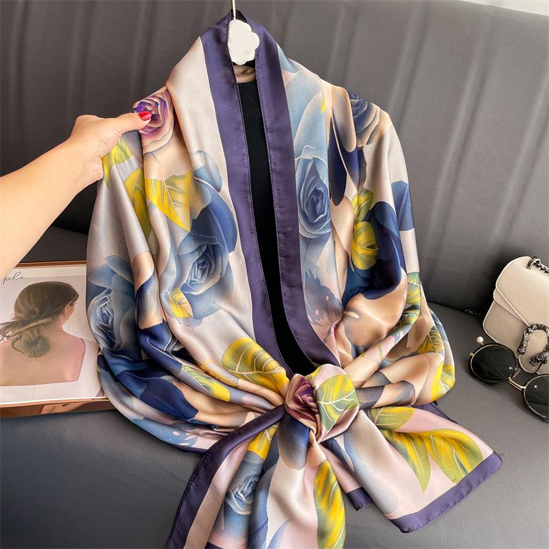 Europe United Hot Women Luxury 180*90cm Women Silk Scarf Female Beach Shawl Bandanna Foulard Muffler High Quality Scarves Wraps 180X90cm
Europe United Hot Women Luxury 180*90cm Women Silk Scarf Female Beach Shawl Bandanna Foulard Muffler High Quality Scarves Wraps 180X90cm