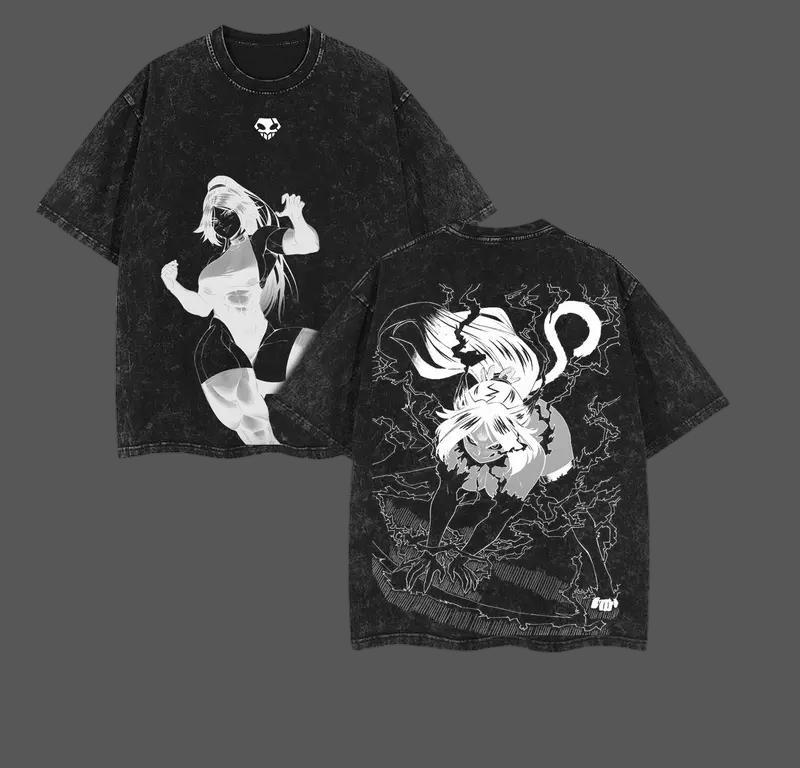 Hot Sale Bleach Zaraki Kenpachi Graphic Print Vintage Washed Tshirt Unisex Women Cotton Solf Summer New Tee Casual Oversized Tops L
Hot Sale Bleach Zaraki Kenpachi Graphic Print Vintage Washed Tshirt Unisex Women Cotton Solf Summer New Tee Casual Oversized Tops L