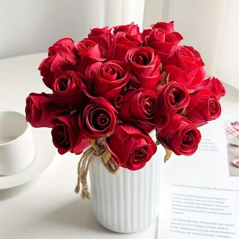 12pcs Artificial Flowers Bouquet Fake Rose Flower for Weddings Birthdays Home Table Decoration Valentine s Day Gift Home Decor белый
12pcs Artificial Flowers Bouquet Fake Rose Flower for Weddings Birthdays Home Table Decoration Valentine s Day Gift Home Decor белый