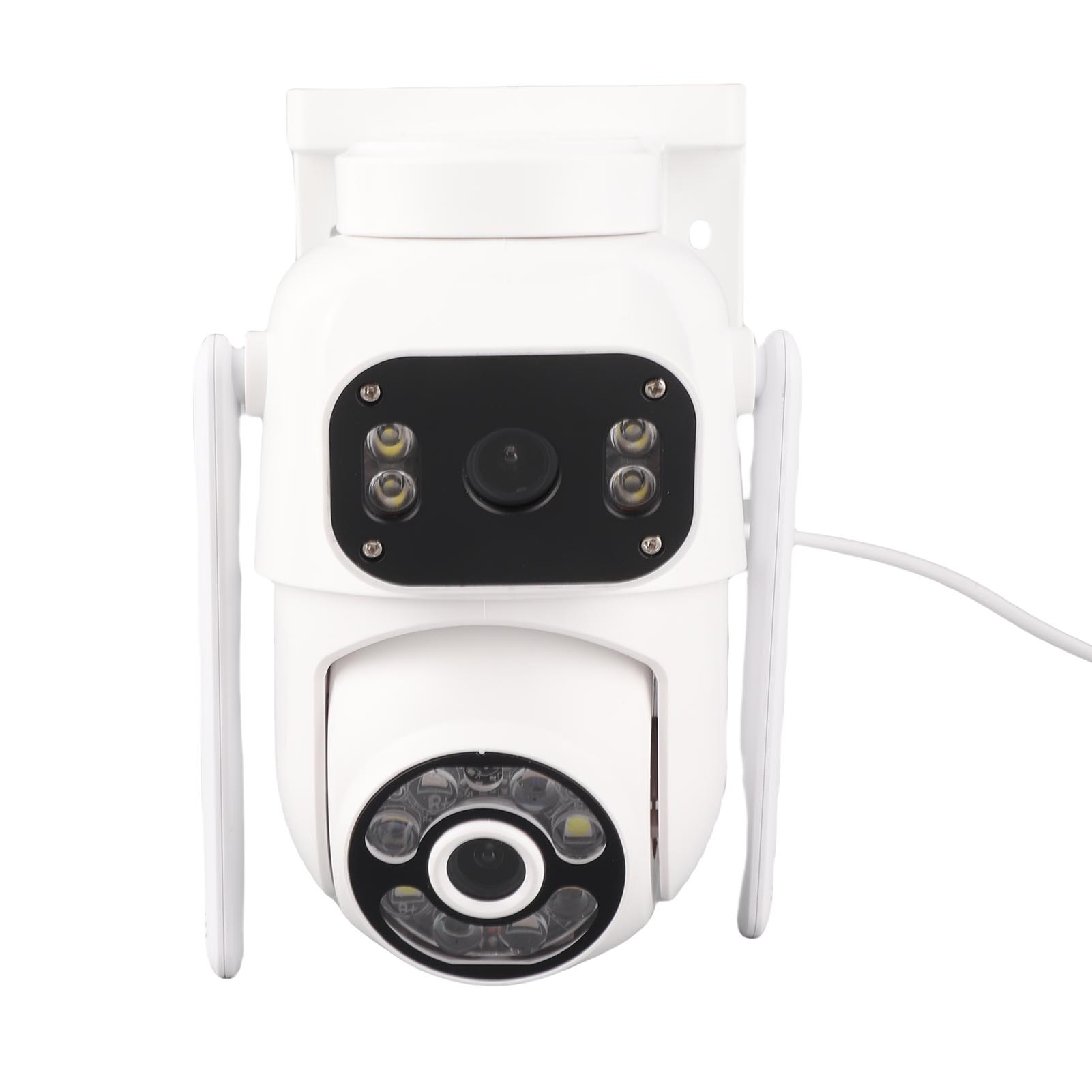 3MP+3MP Wireless Security Camera Dual Lens Wall Mount Smart WiFi Camera Full Color Night Vision 2 Way Audio Motion
3MP+3MP Wireless Security Camera Dual Lens Wall Mount Smart WiFi Camera Full Color Night Vision 2 Way Audio Motion