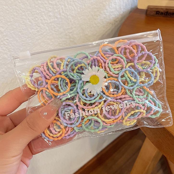 100 Pcs/Lot 2cm Hair Ties Gum Colorful Nylon Rubber Band Rope Doll Hair Accessories Black Elastic Hair Bands For Baby Girls 100pcs
100 Pcs/Lot 2cm Hair Ties Gum Colorful Nylon Rubber Band Rope Doll Hair Accessories Black Elastic Hair Bands For Baby Girls 100pcs