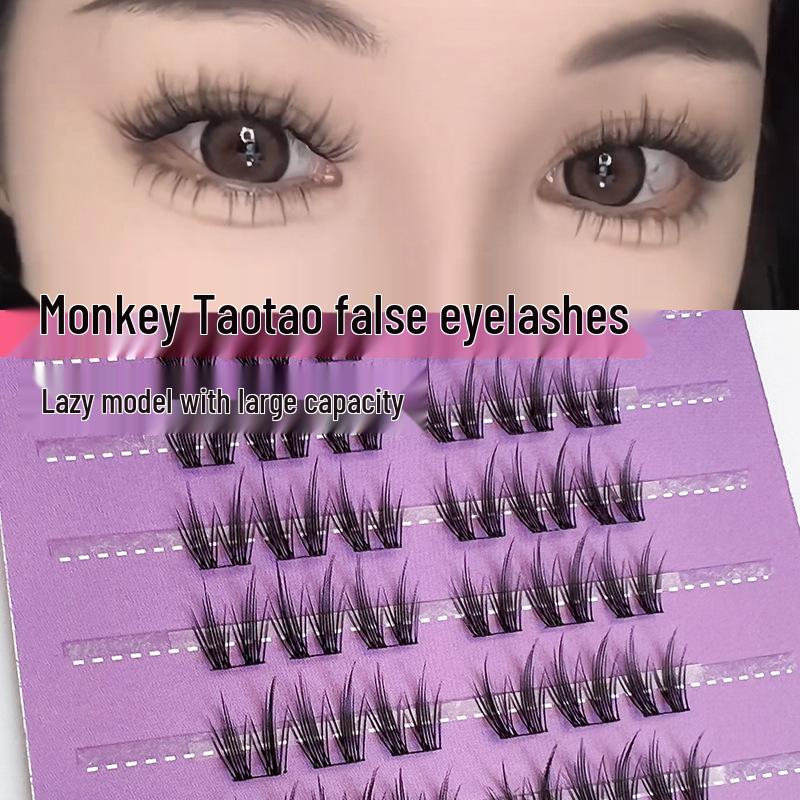 Yuejiaoniang Cat Ear Tassel False Eyelashes - Natural, Single Cluster Segmented Design for a Playful, Pure Look.
Yuejiaoniang Cat Ear Tassel False Eyelashes - Natural, Single Cluster Segmented Design for a Playful, Pure Look.