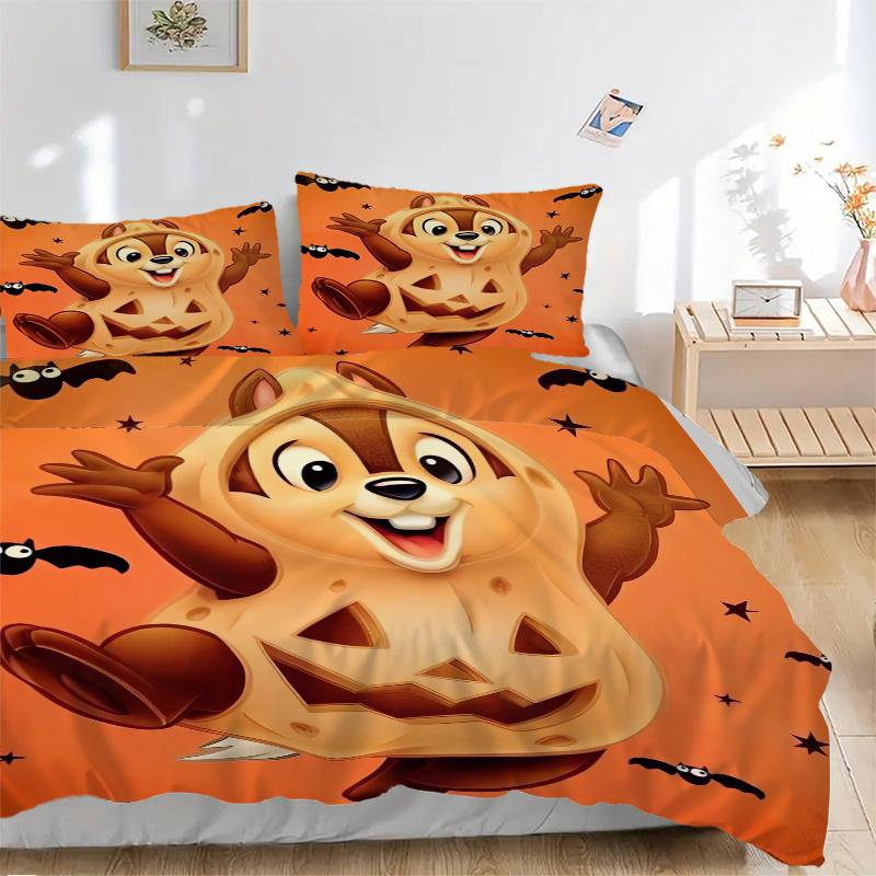 3pcs Halloween Pumpkin Chipmunk Quilt Cover Set - Soft and Cozy Bedroom, Guest Room and Dorm Decorative Bedding 3-Piece Set 1 Quilt Cover + 2 Pil 135x200cm
3pcs Halloween Pumpkin Chipmunk Quilt Cover Set - Soft and Cozy Bedroom, Guest Room and Dorm Decorative Bedding 3-Piece Set 1 Quilt Cover + 2 Pil 135x200cm