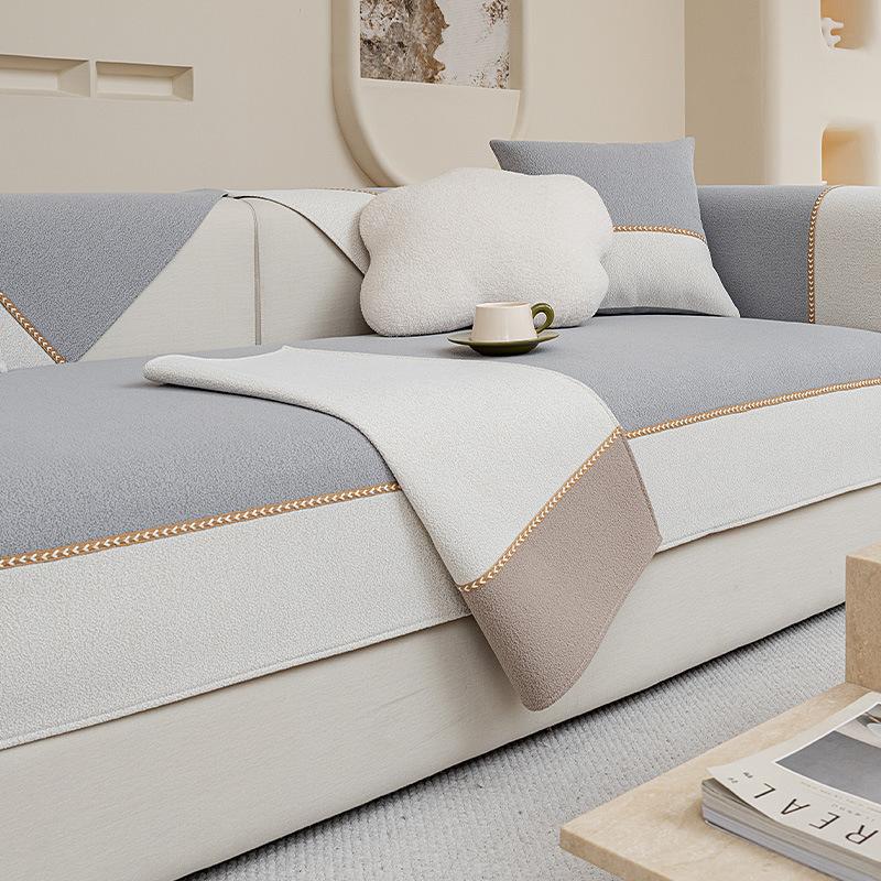 Chenille Sofa Cover Non Slip Universal Modern Simple Four Seasons Fabric Leather Sofa Cushion Protector 70*70cm
Chenille Sofa Cover Non Slip Universal Modern Simple Four Seasons Fabric Leather Sofa Cushion Protector 70*70cm