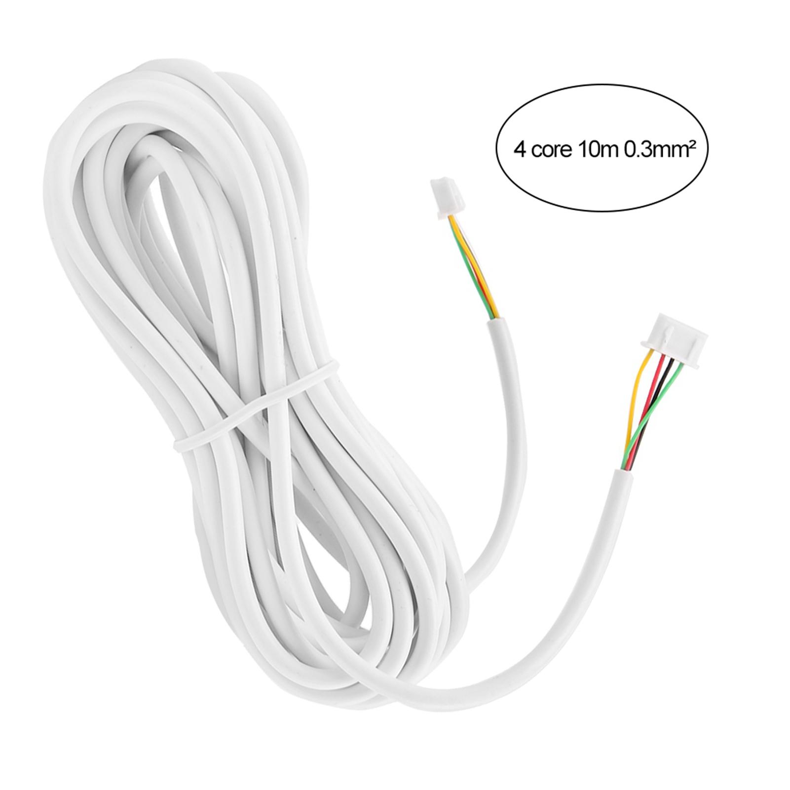 10m 0.3mm 4 Core Round Flexible Copper Cable Fit For Video Doorbell Intercom System
10m 0.3mm 4 Core Round Flexible Copper Cable Fit For Video Doorbell Intercom System