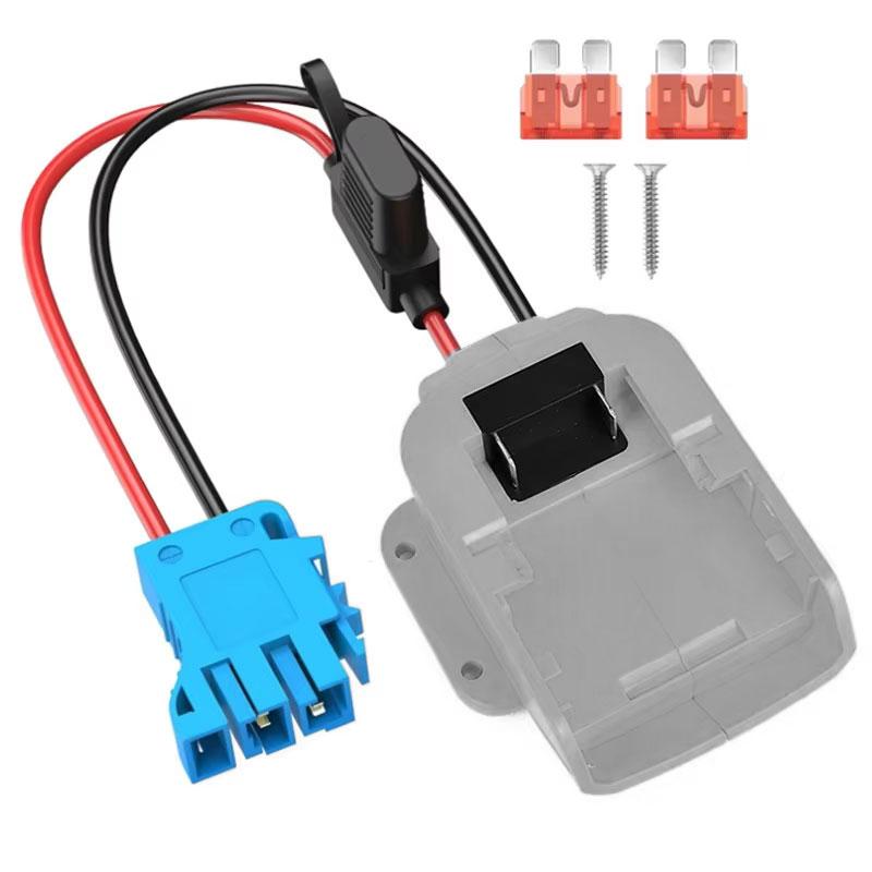 Battery Adapter Power Wheel Adapter Compatible with Dewalt 18V 20V Lithium Battery With 12AWG Wire and 40A Fuse DIY Tool
Battery Adapter Power Wheel Adapter Compatible with Dewalt 18V 20V Lithium Battery With 12AWG Wire and 40A Fuse DIY Tool