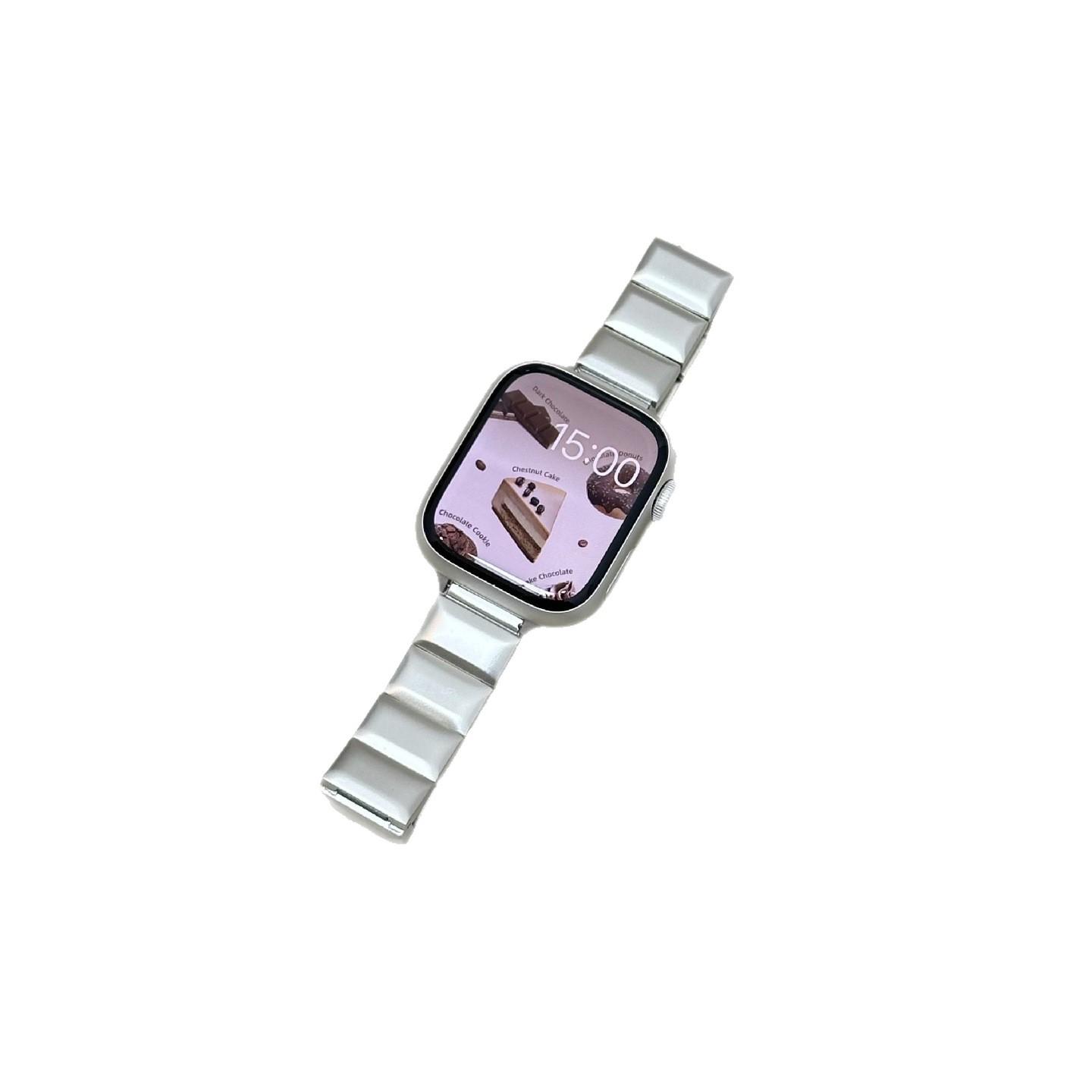Square Metal Buckle Chocolate Watch Strap for Apple Watch 11th Gen/10SE 14mm
Square Metal Buckle Chocolate Watch Strap for Apple Watch 11th Gen/10SE 14mm