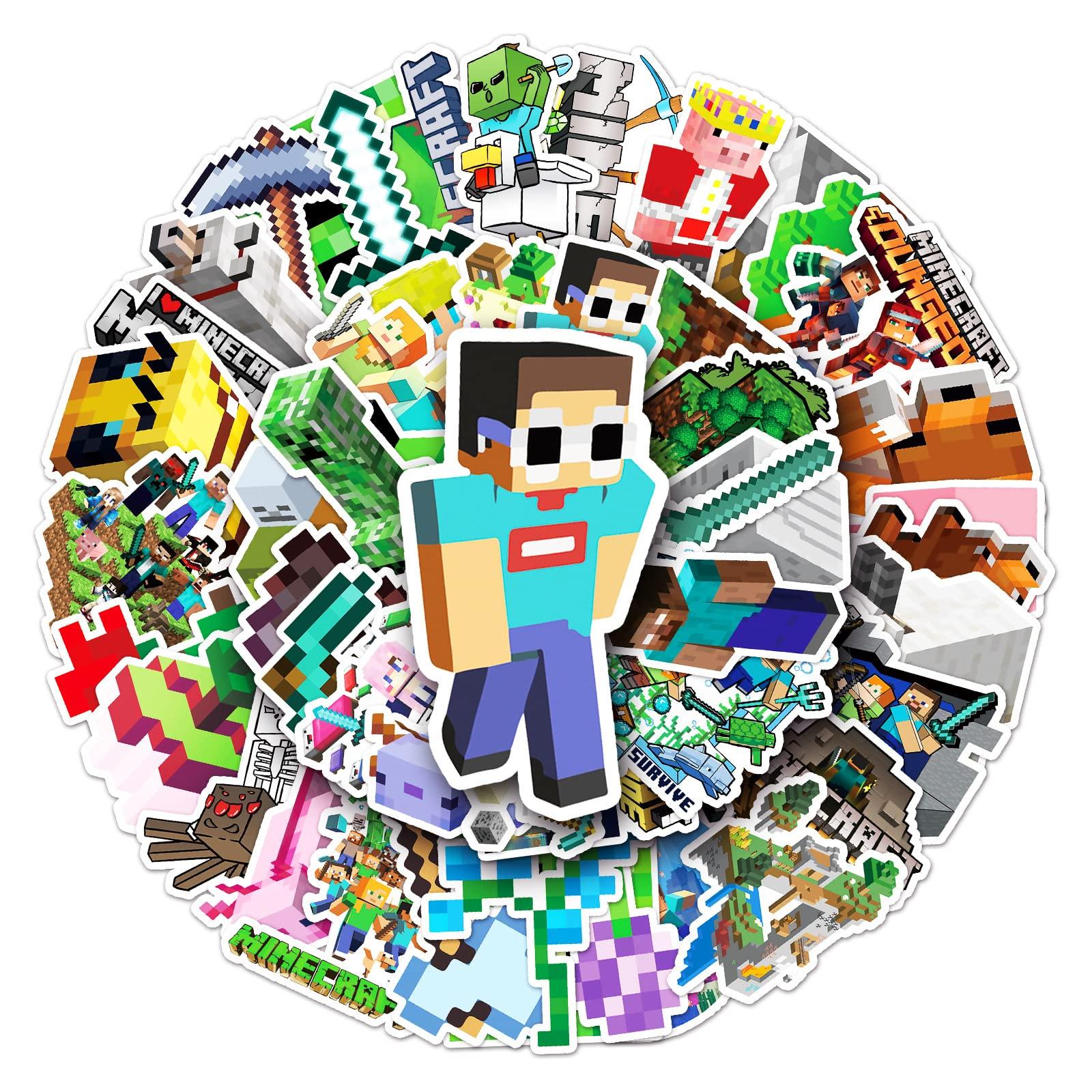 Для наклеек Minecraft Набор из 50 симпатичных наклеек аниме для Minecraft Водонепроницаемые наклейки Милые стильные мультяшные наклейки своими руками белый
Для наклеек Minecraft Набор из 50 симпатичных наклеек аниме для Minecraft Водонепроницаемые наклейки Милые стильные мультяшные наклейки своими руками белый