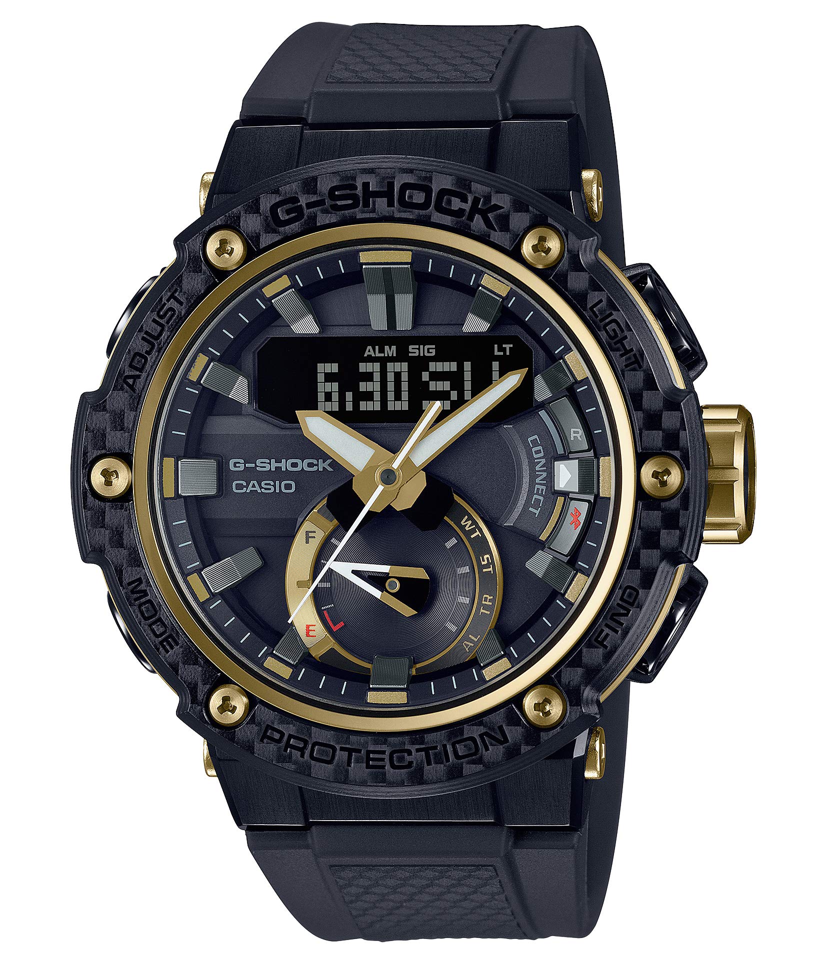 Casio Solar Watch with Carbon Core Guard G-Shock G-STEEL Structure, GST-B200X-1A9JF, Men s
Casio Solar Watch with Carbon Core Guard G-Shock G-STEEL Structure, GST-B200X-1A9JF, Men s