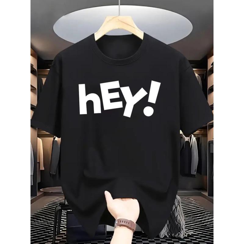 European sizes A Short-Sleeved Shirt with a Lively And Playful Pattern, Featuring Hey! in a Vibrant Font. It S Perfect for Casual Outings 4XL чорний
European sizes A Short-Sleeved Shirt with a Lively And Playful Pattern, Featuring Hey! in a Vibrant Font. It S Perfect for Casual Outings 4XL чорний