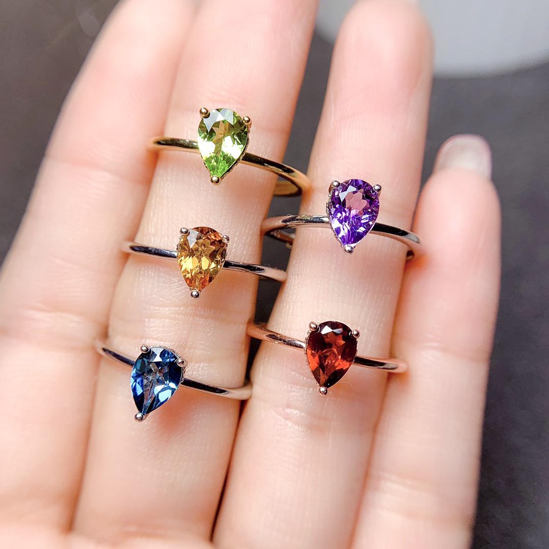 Elegant S925 Sterling Silver Teardrop Ring, 5x7mm, White/Rose/Gold Plated for Women Gold Setting 5x7mm
Elegant S925 Sterling Silver Teardrop Ring, 5x7mm, White/Rose/Gold Plated for Women Gold Setting 5x7mm