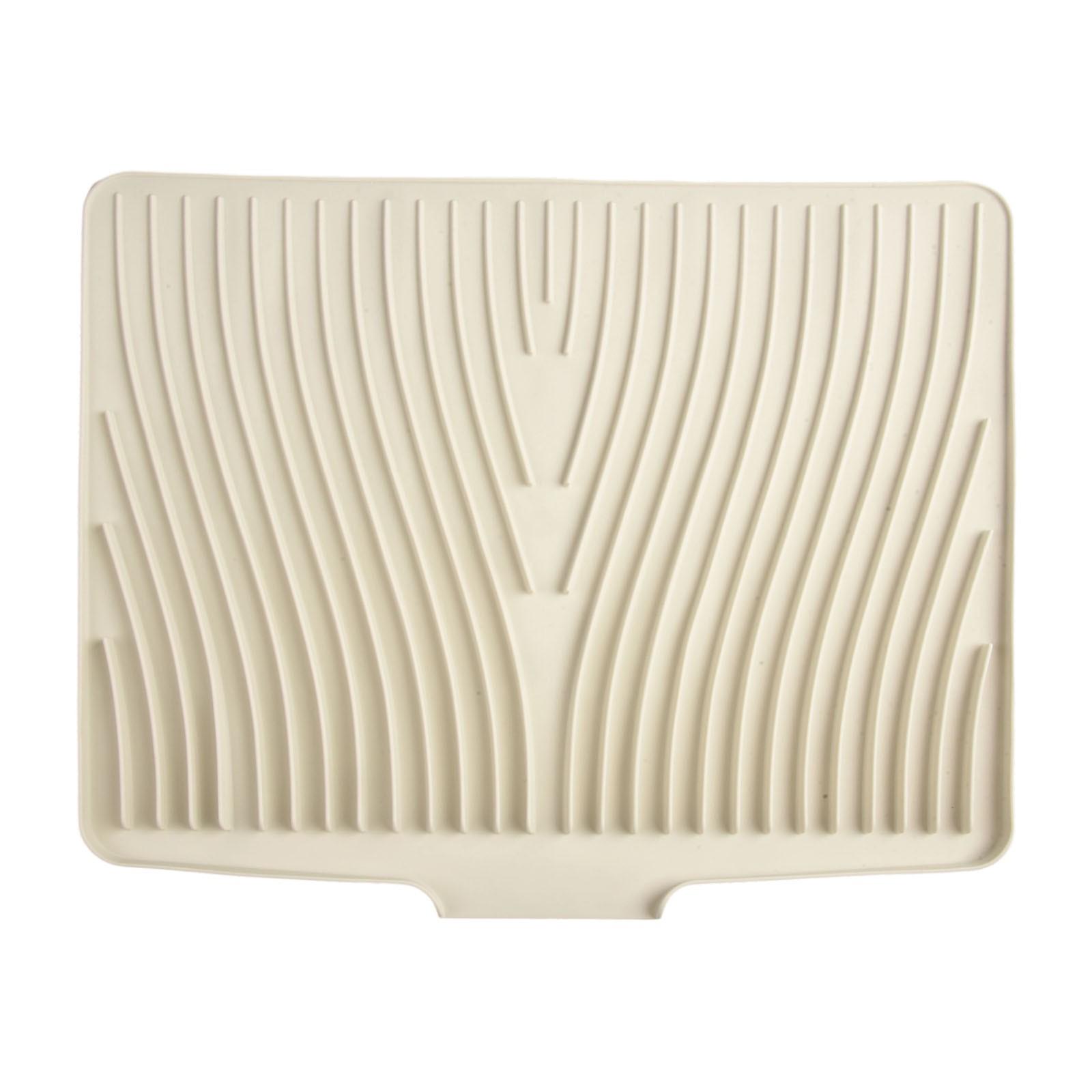 Силиконовый нескользящий коврик для сушки с дренажным бортиком для кухонного удобства Rice white
Силиконовый нескользящий коврик для сушки с дренажным бортиком для кухонного удобства Rice white