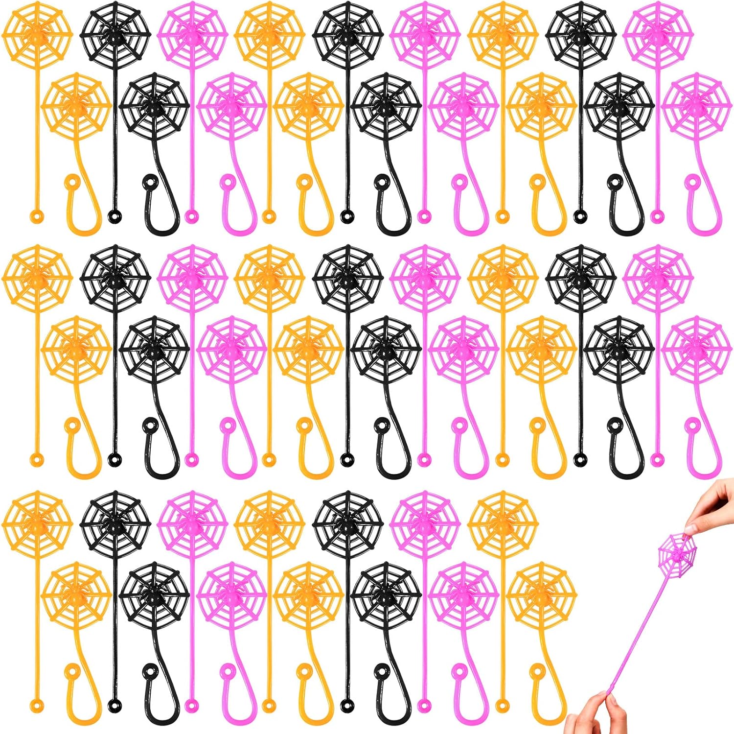 Halloween 15Pcs Stretchy Toys Sticky Hands Spider Webs Skeletons Party Favors For Kids Halloween Goodie Bag Fillers Game Prizes 15pcs
Halloween 15Pcs Stretchy Toys Sticky Hands Spider Webs Skeletons Party Favors For Kids Halloween Goodie Bag Fillers Game Prizes 15pcs