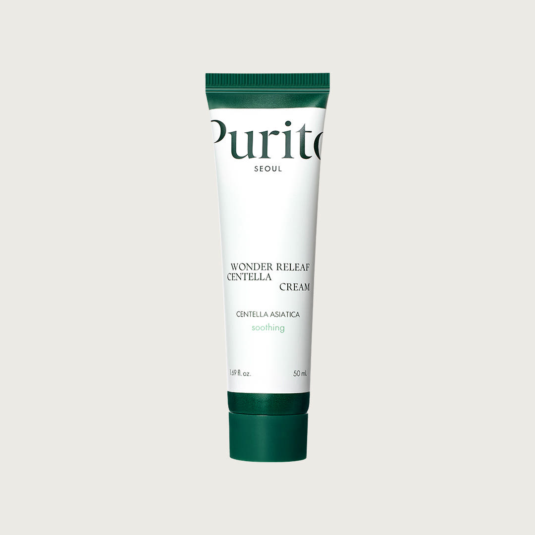 PURITO Wonder Releaf Centella Cream 50ml – Soothing Moisturizer with Centella & Ceramide for Sensitive Skin
PURITO Wonder Releaf Centella Cream 50ml – Soothing Moisturizer with Centella & Ceramide for Sensitive Skin