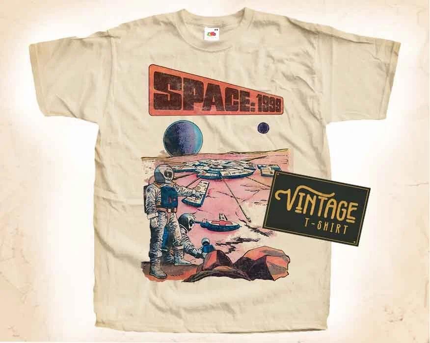 Space 1999 T SHIRT Tee Movie Poster Vintage Natural all sizes S - 5XL S
Space 1999 T SHIRT Tee Movie Poster Vintage Natural all sizes S - 5XL S