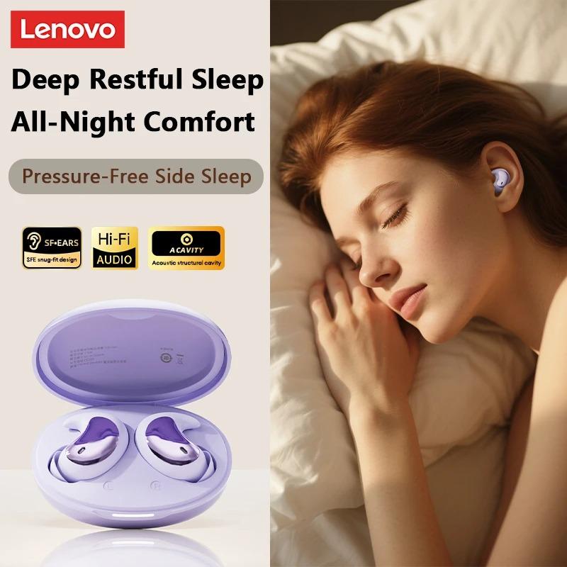 Lenovo LE203 Sleep Invisible Earbuds Wireless Bluetooth 6.0 In-Ear Earphone Stereo Sound Small Lightweight Comfortable Noise Canceling Headphones фиолетовый
Lenovo LE203 Sleep Invisible Earbuds Wireless Bluetooth 6.0 In-Ear Earphone Stereo Sound Small Lightweight Comfortable Noise Canceling Headphones фиолетовый