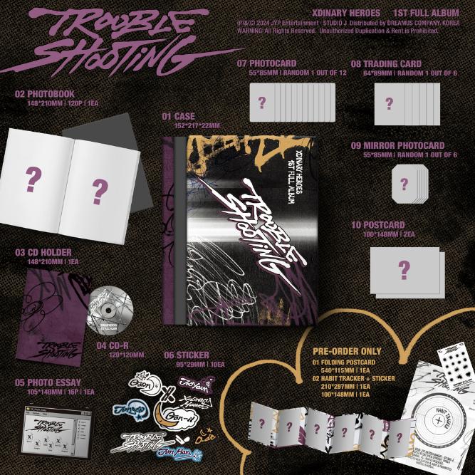 Попереднє замовлення Xdinary Heroes 1st Full Album Troubleshooting Standard ver. & МАГАЗИН ПОБ B ver.
Попереднє замовлення Xdinary Heroes 1st Full Album Troubleshooting Standard ver. & МАГАЗИН ПОБ B ver.