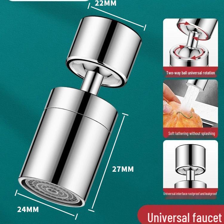 Универсальный аэратор для смесителя с защитой от брызг, удлиненный излив для умывальников
Универсальный аэратор для смесителя с защитой от брызг, удлиненный излив для умывальников