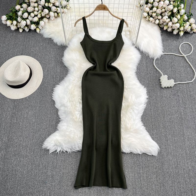 Adult Lady like Woman Summer New Arrival Temperament Waist-Controlled Fishtail Suspender Skirt Dark gray All yards
Adult Lady like Woman Summer New Arrival Temperament Waist-Controlled Fishtail Suspender Skirt Dark gray All yards