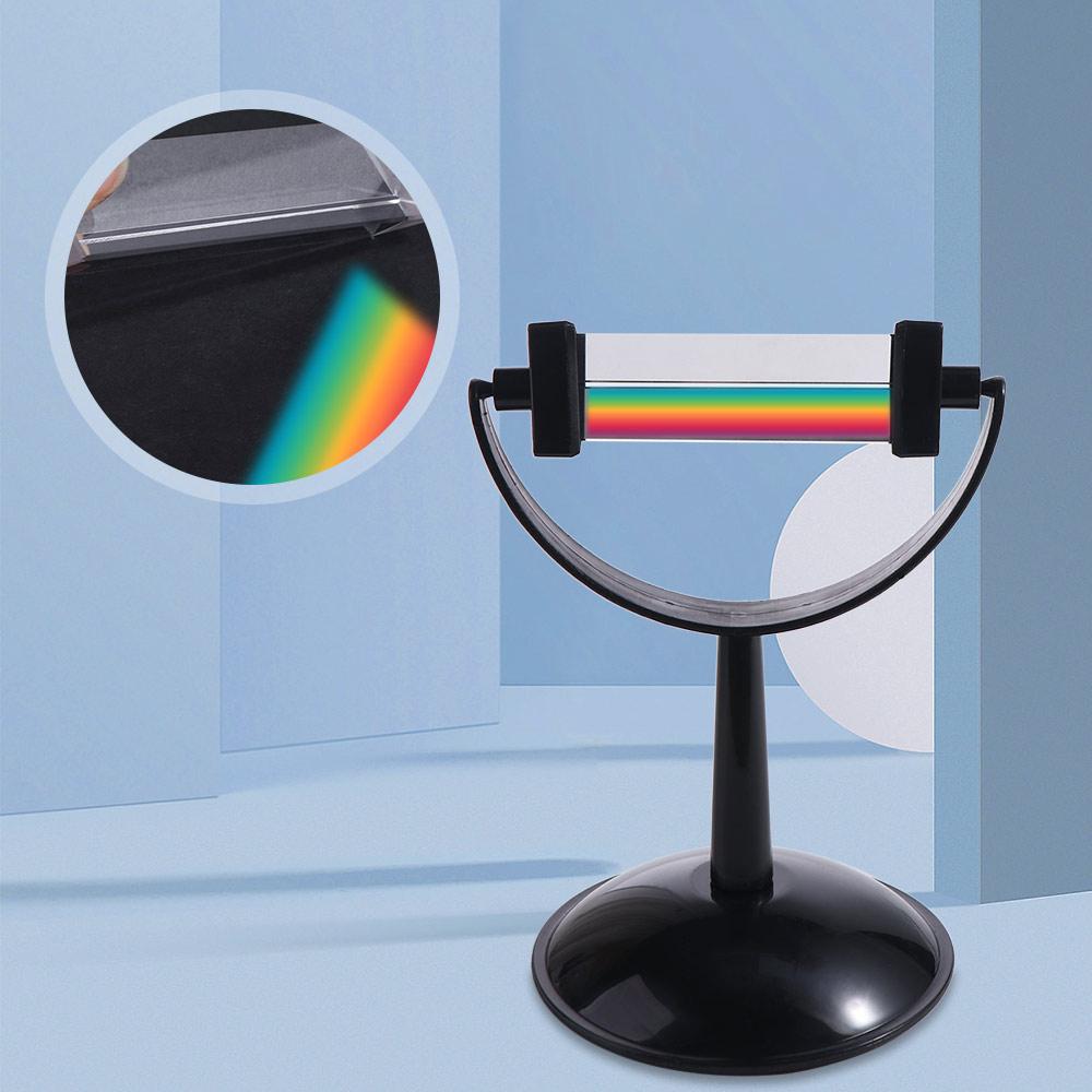 2 PCS Refracted Light Optical Prisms Glass Color Prisms Physics Teaching Triangular Prism Present чорний
2 PCS Refracted Light Optical Prisms Glass Color Prisms Physics Teaching Triangular Prism Present чорний