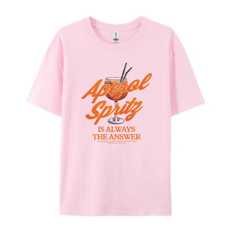 Aperol Spritz Women Funny Quotes TShirts Retro Alcohol Drink T Shirt Cotton Loose Cocktail Party Graphic Tees Unisex Tops Gifts 4XL
Aperol Spritz Women Funny Quotes TShirts Retro Alcohol Drink T Shirt Cotton Loose Cocktail Party Graphic Tees Unisex Tops Gifts 4XL