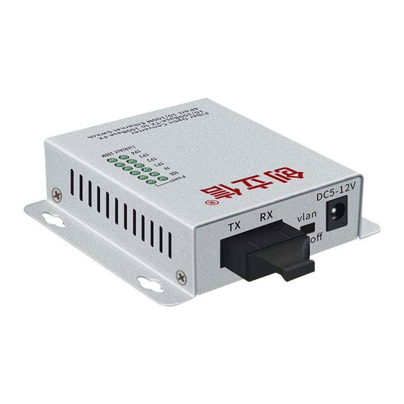 Chuang Li Xin 100Mbps Fiber Optic Media Converter with 4-Port Switch
Chuang Li Xin 100Mbps Fiber Optic Media Converter with 4-Port Switch