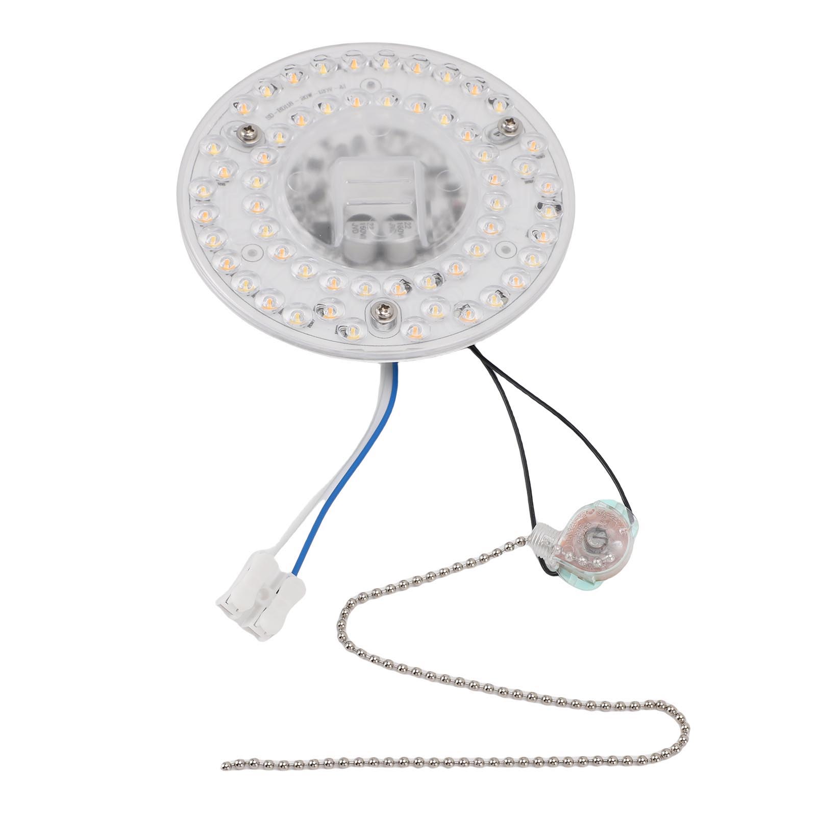 LED Ceiling Fan Light Retrofit Kit 4.7 Inch 20W 2100LM 3 Color Temperatures LED Ceiling Fan Light Panel with Pull Chain
LED Ceiling Fan Light Retrofit Kit 4.7 Inch 20W 2100LM 3 Color Temperatures LED Ceiling Fan Light Panel with Pull Chain