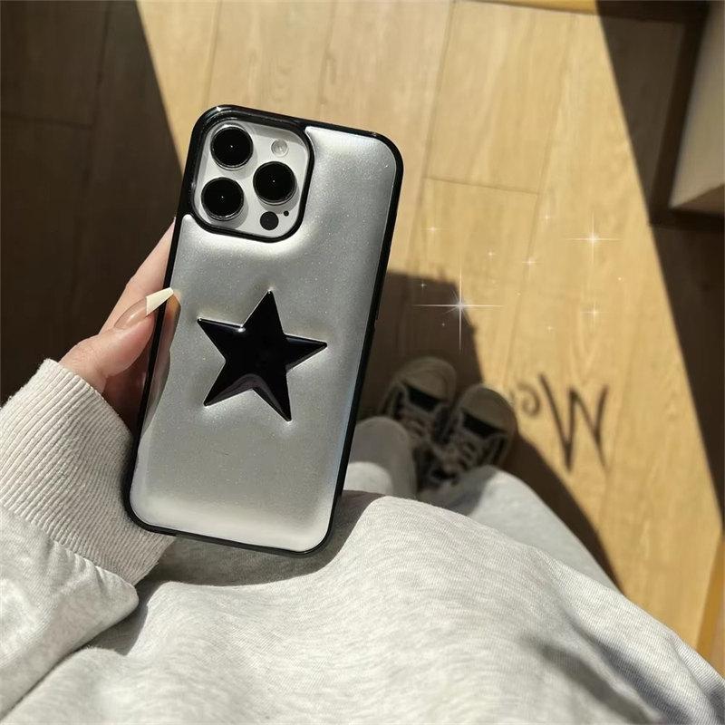 Милий 3D-зірковий мильний чохол для телефону для iPhone 16 15 14 13 Pro Max Pentagram Cool Стильний захист для об’єктива Силіконова м’яка обкладинка iPhone 13 срібний
Милий 3D-зірковий мильний чохол для телефону для iPhone 16 15 14 13 Pro Max Pentagram Cool Стильний захист для об’єктива Силіконова м’яка обкладинка iPhone 13 срібний