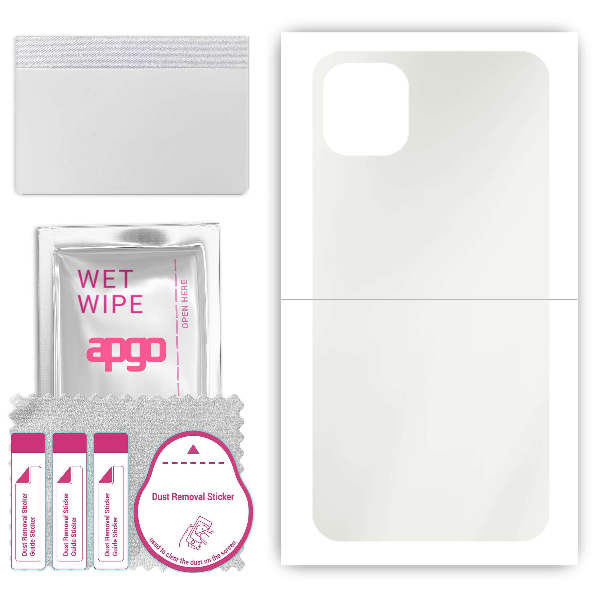 apgo MATTE Protective Skin Sticker для задньої панелі, сумісний з Apple iPhone 11 Pro Max, Wrap Film, Hydrogel Film, Flexible, Soft TPU with positioning
apgo MATTE Protective Skin Sticker для задньої панелі, сумісний з Apple iPhone 11 Pro Max, Wrap Film, Hydrogel Film, Flexible, Soft TPU with positioning