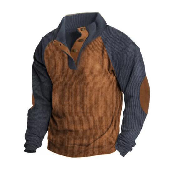 Spring Autumn Men Sweatshirt Colorblock Patchwork Retro Style Half-open Stand-up Collar Top Plus Size Loose Long Sleeves Top Daily Life S коричневый
Spring Autumn Men Sweatshirt Colorblock Patchwork Retro Style Half-open Stand-up Collar Top Plus Size Loose Long Sleeves Top Daily Life S коричневый