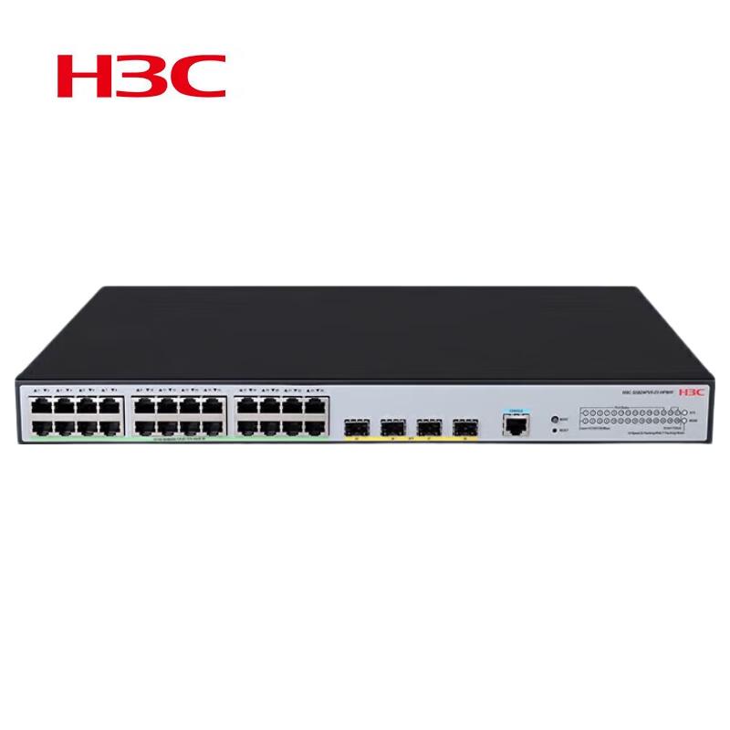 H3C S5024PV6-EI-HPWR Gigabit PoE+ Managed Network Switch
H3C S5024PV6-EI-HPWR Gigabit PoE+ Managed Network Switch