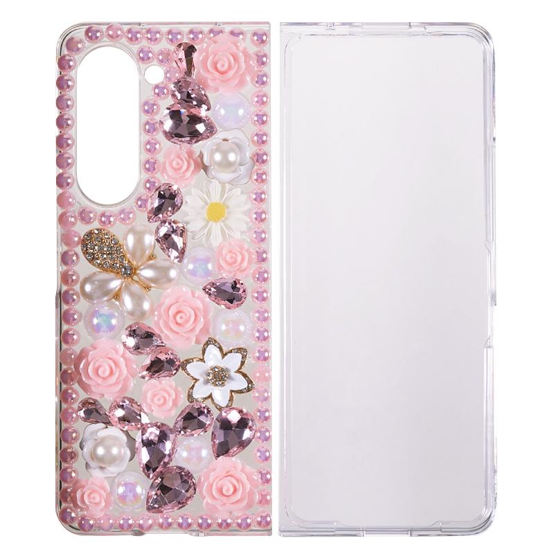 PC Phone Case for Samsung Galaxy Z Fold5 5G,2-Piece Design Rhinestone Decor Phone Cover Pink
PC Phone Case for Samsung Galaxy Z Fold5 5G,2-Piece Design Rhinestone Decor Phone Cover Pink